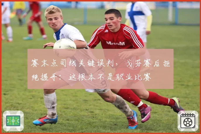 赛末点司线关键误判,戈芬赛后拒绝握手:这根本不是职业比赛