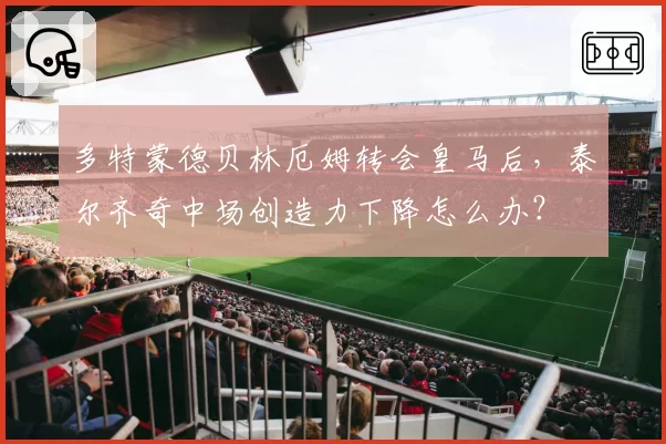 多特蒙德贝林厄姆转会皇马后，泰尔齐奇中场创造力下降怎么办？